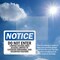 Signmission Do Not Enter Limited Access Area Access OSHA Notice Sign, Plastic, 14in W x 10in L, 2PK OS-2PACK-NS-P-1014-L-11192 - alternate 4